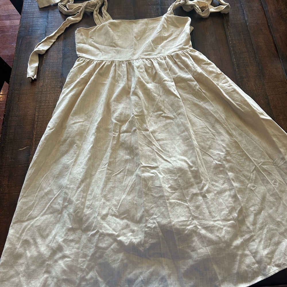 Endless Rose Cream Midi Dress